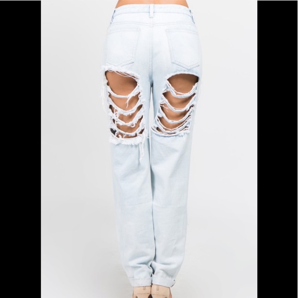 🌟Sale🌟Seriously Destructed Jeans - Picture 4 of 5